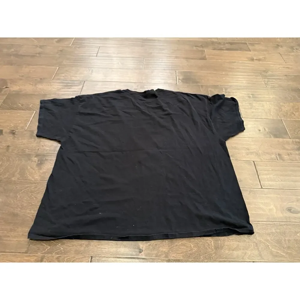 Death Row Records Mens Black Graphic Print Short Sleeve T-Shirt Size 4X - Picture 3 of 7